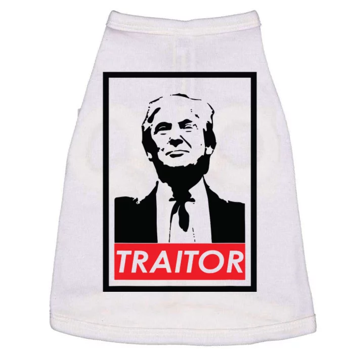 Trump Traitor Presidential Treason Political Anti Trump Doggie Tank