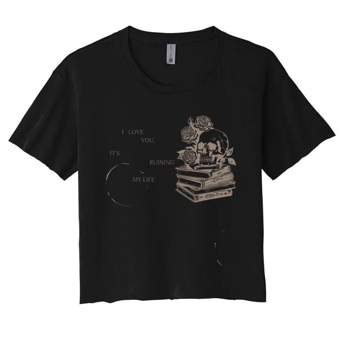 T.H.E To.R.T.U.R.E.D Poets Department Ttpd Women's Crop Top Tee