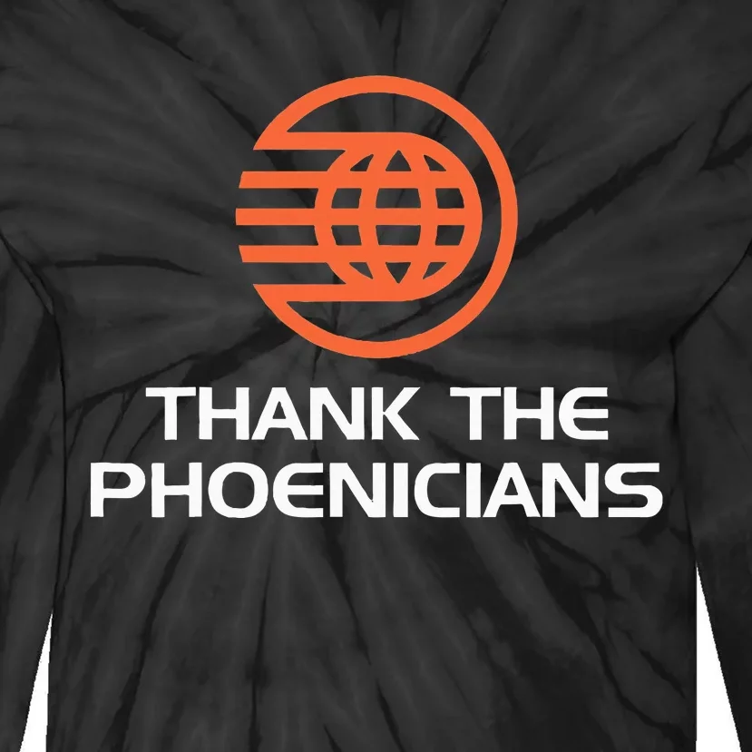 Thank The Phoenicians Tie-Dye Long Sleeve Shirt