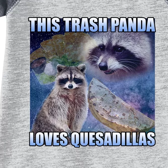 This Trash Panda Loves Quesadillas Infant Baby Jersey Bodysuit