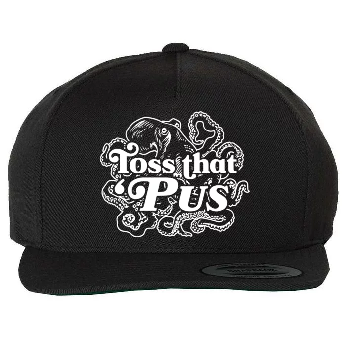 Toss That ‘Pus Wool Snapback Cap