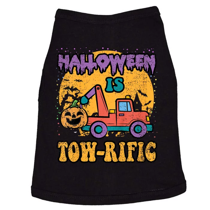 Tow Truck Pumpkin Halloween Costume Towing Doggie Tank