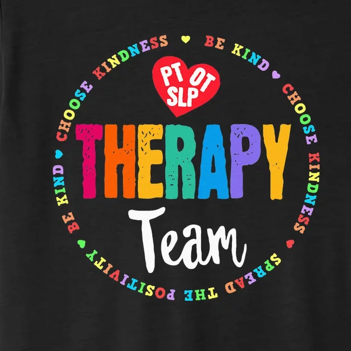 Therapy Team PT OT & SLP Physical Occupational Therapist ChromaSoft Performance T-Shirt