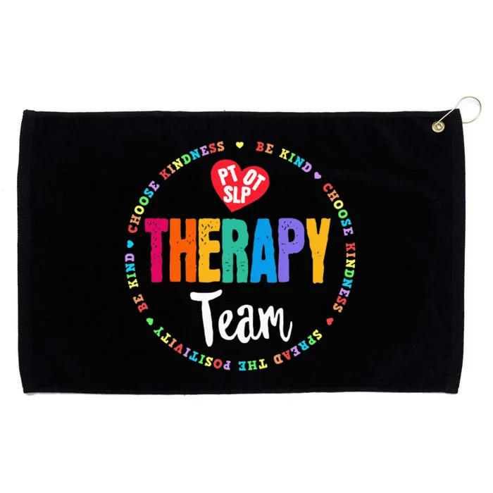 Therapy Team PT OT & SLP Physical Occupational Therapist Grommeted Golf Towel