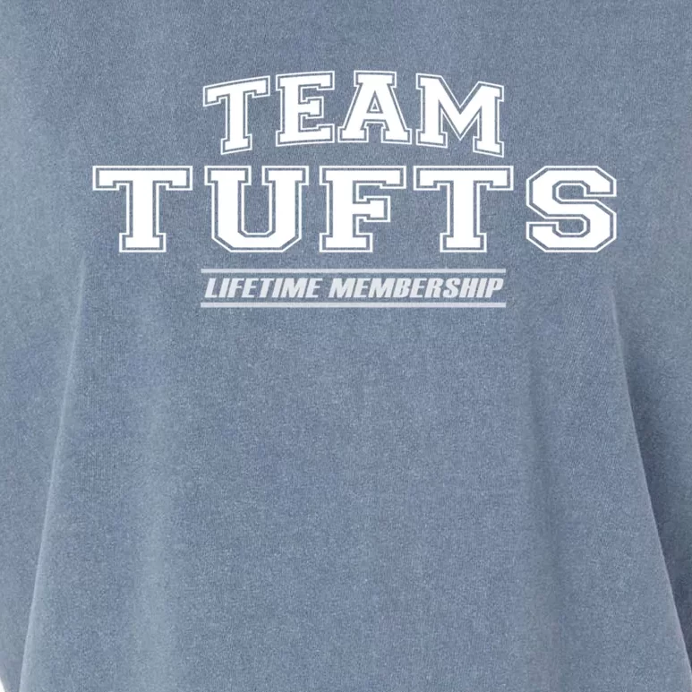 Team Tufts Proud Family Surname Last Name Gift Garment-Dyed Women's Muscle Tee