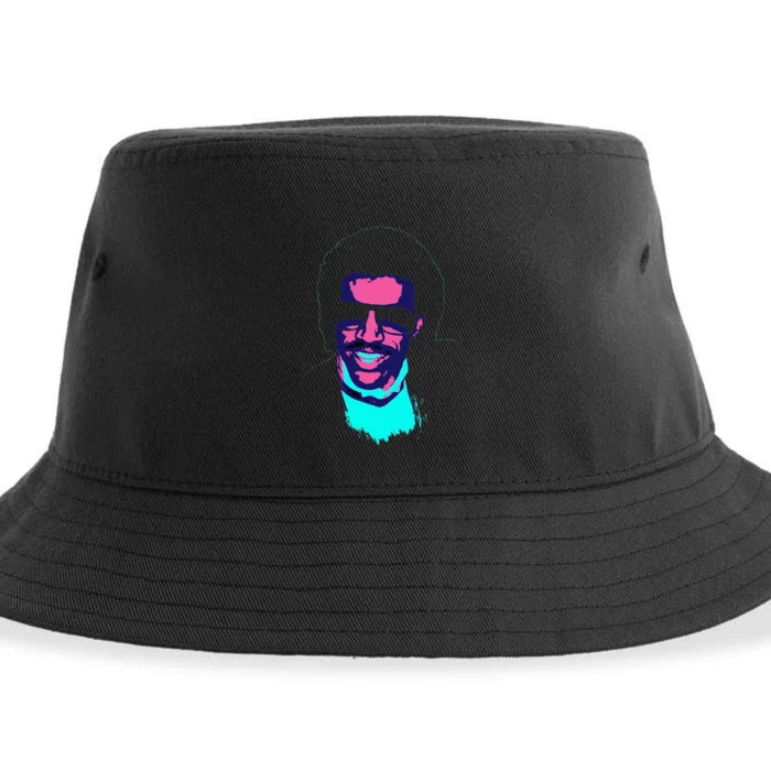 Tv Times Pop Singer Lionel Richie 1985 Pop Sustainable Bucket Hat