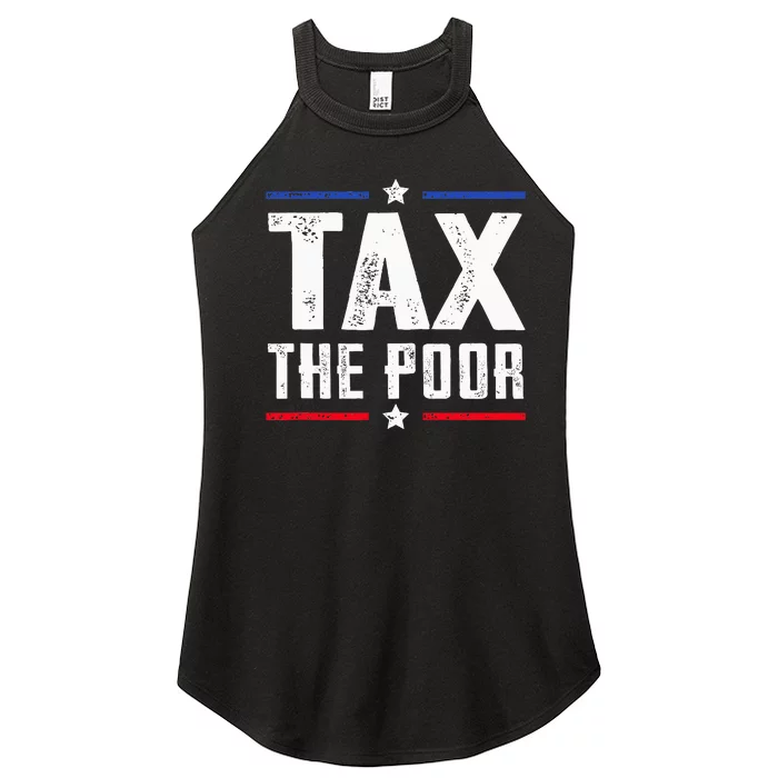 Tax The Poor Women’s Perfect Tri Rocker Tank