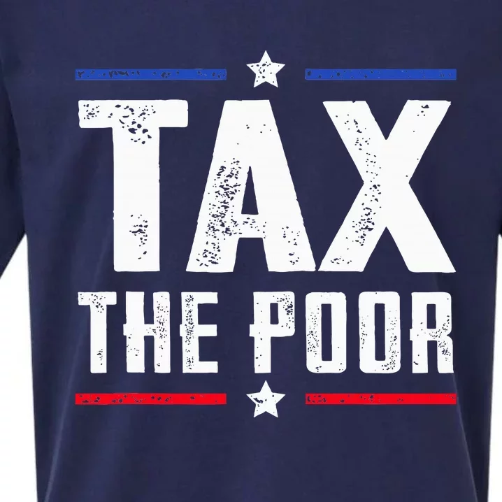 Tax The Poor Sueded Cloud Jersey T-Shirt