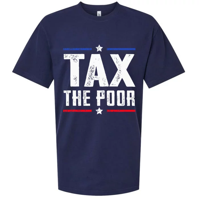 Tax The Poor Sueded Cloud Jersey T-Shirt