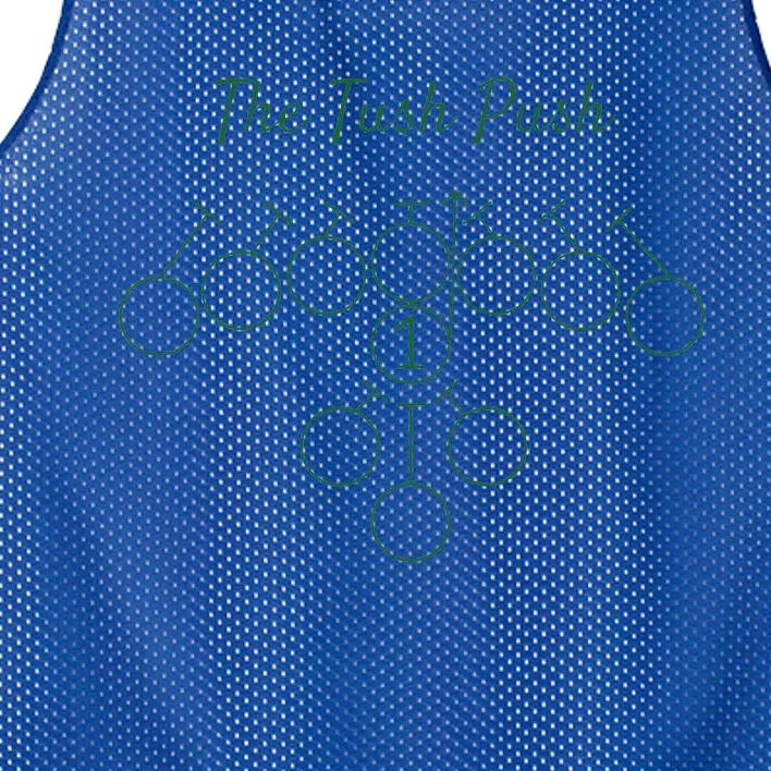 The Tush Push Eagles Mesh Reversible Basketball Jersey Tank