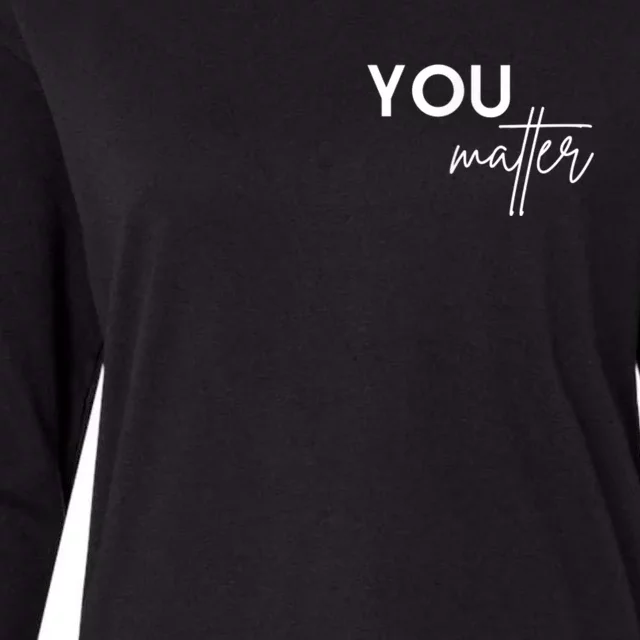 To The Person Behind Me You Are Amazing Beautiful And Enough Womens Cotton Relaxed Long Sleeve T-Shirt