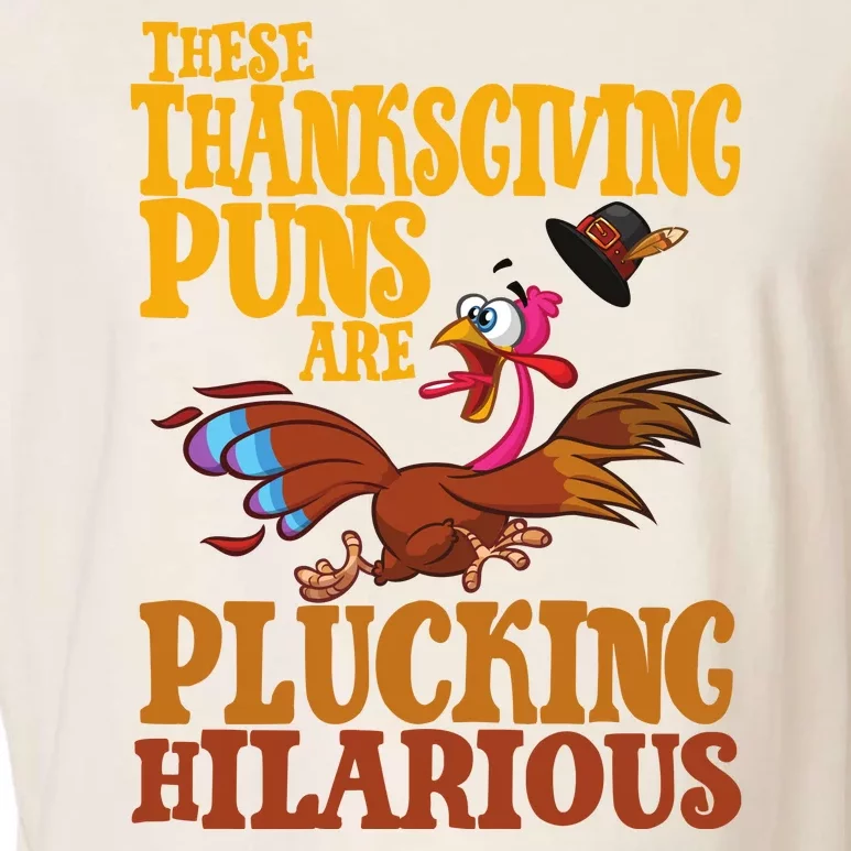 These Thanksgiving Puns Are Plucking Hilarious Garment-Dyed Women's Muscle Tee