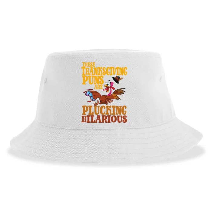 These Thanksgiving Puns Are Plucking Hilarious Sustainable Bucket Hat