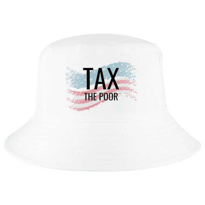 Tax The Poor Cool Comfort Performance Bucket Hat