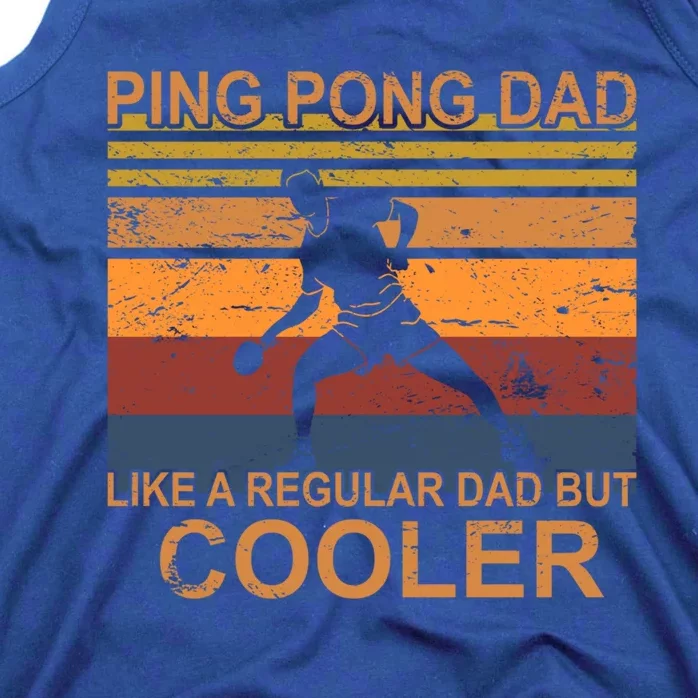 Table Tennis Player Ping Pong Father Table Tennis Dad Gift Tank Top