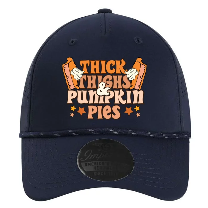 Thick Thighs & Pumpkin Pies Fall Vibes Autumn Season Thanksgiving Pumpkin Spice Performance The Dyno Cap