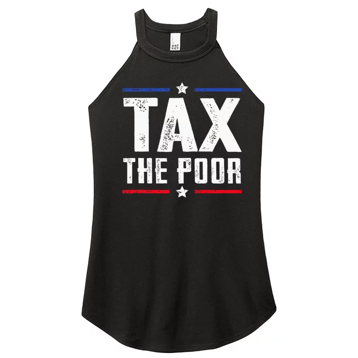 Tax The Poor Women’s Perfect Tri Rocker Tank