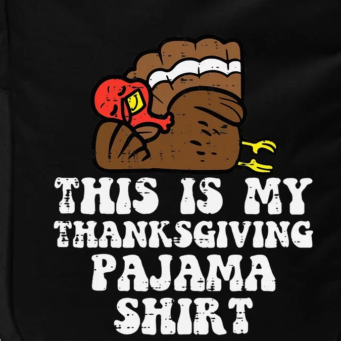 Thanksgiving Turkey Pajama Set Impact Tech Backpack