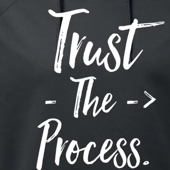 Trust The Process Performance Fleece Hoodie