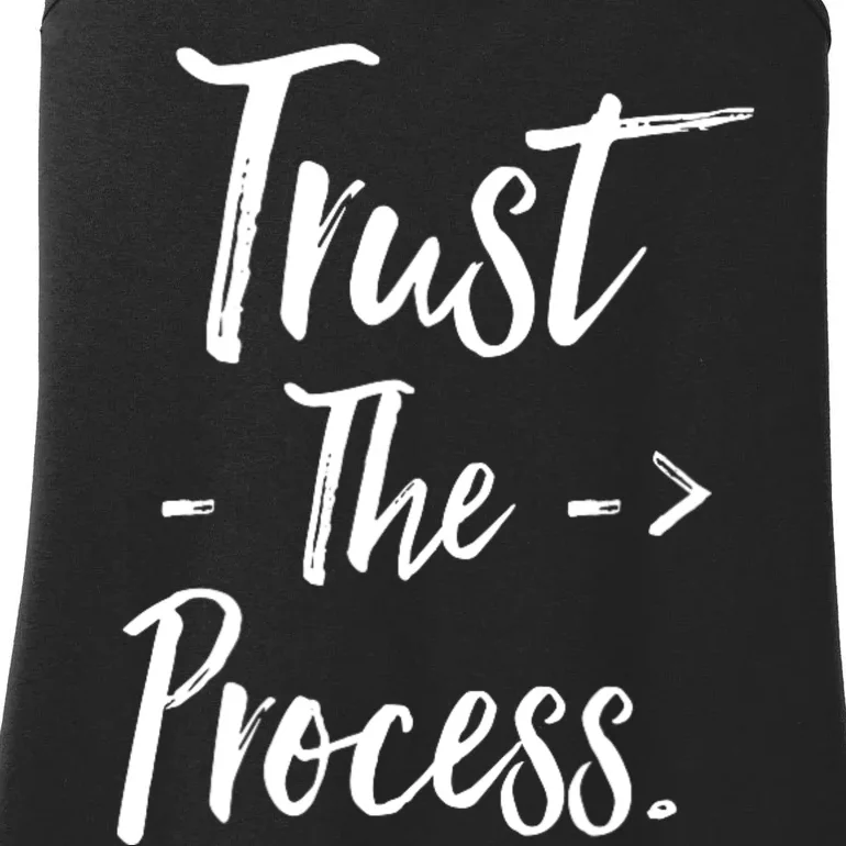 Trust The Process Ladies Essential Tank