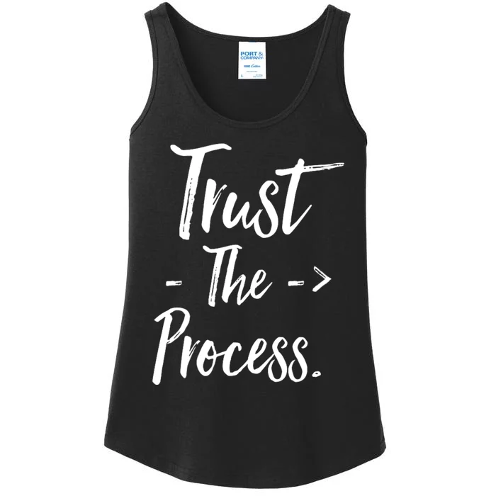 Trust The Process Ladies Essential Tank