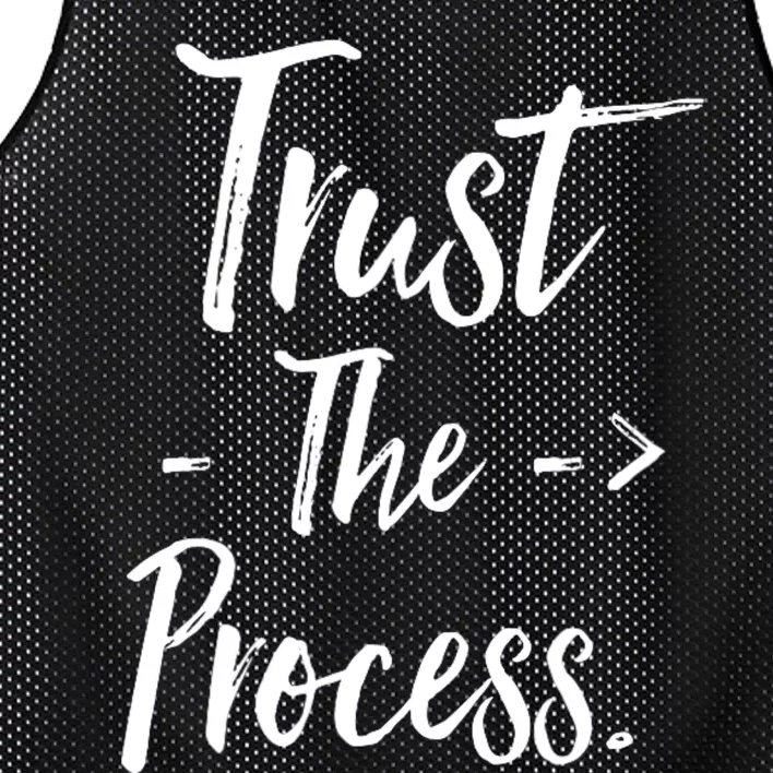 Trust The Process Mesh Reversible Basketball Jersey Tank