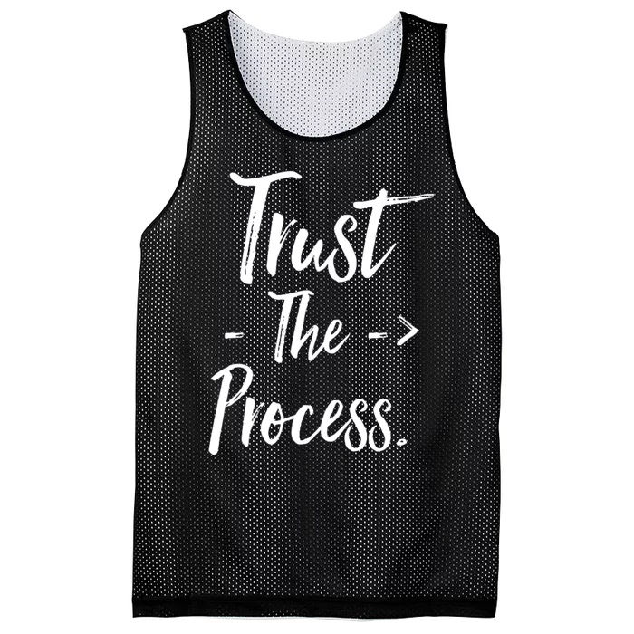 Trust The Process Mesh Reversible Basketball Jersey Tank