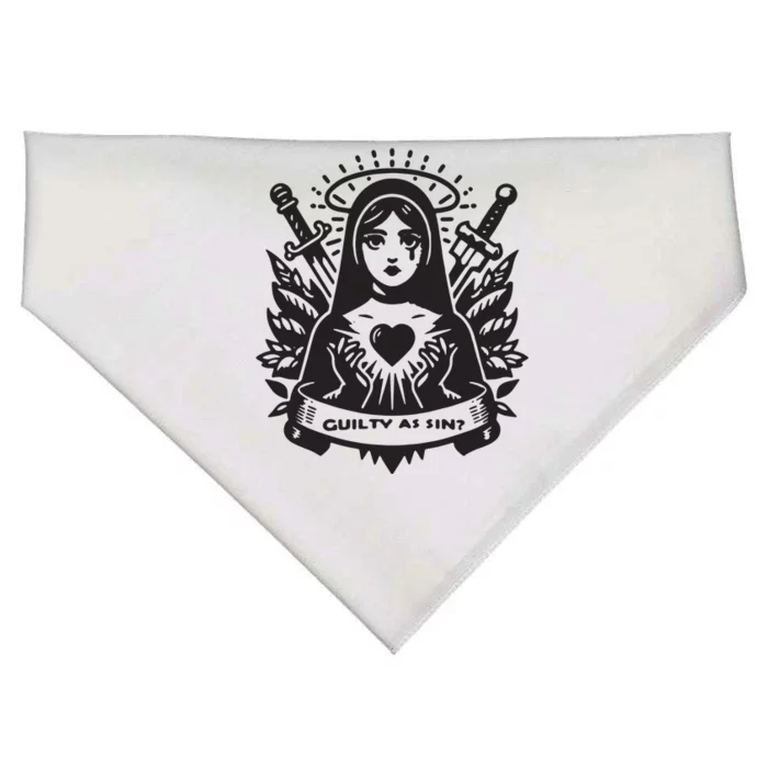 Ttpd Tortured Poets USA-Made Doggie Bandana