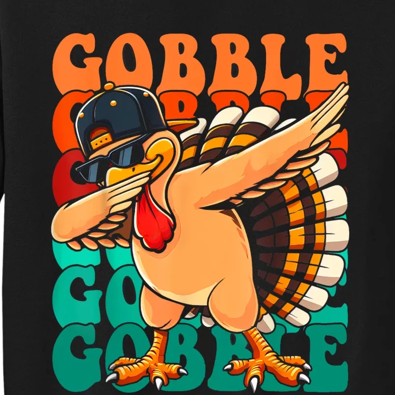 Thanksgiving Turkey Pilgrim Costume Tall Sweatshirt