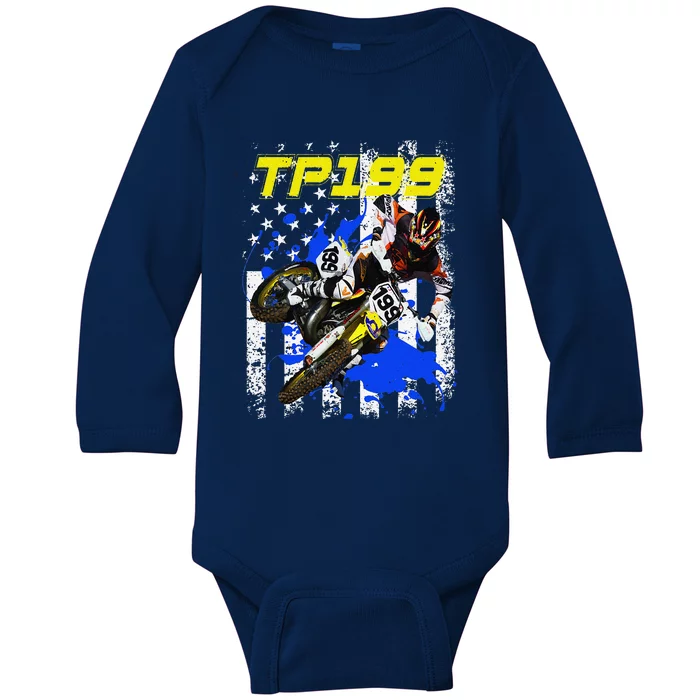 Travis Tp199 Pastrana Baby Long Sleeve Bodysuit