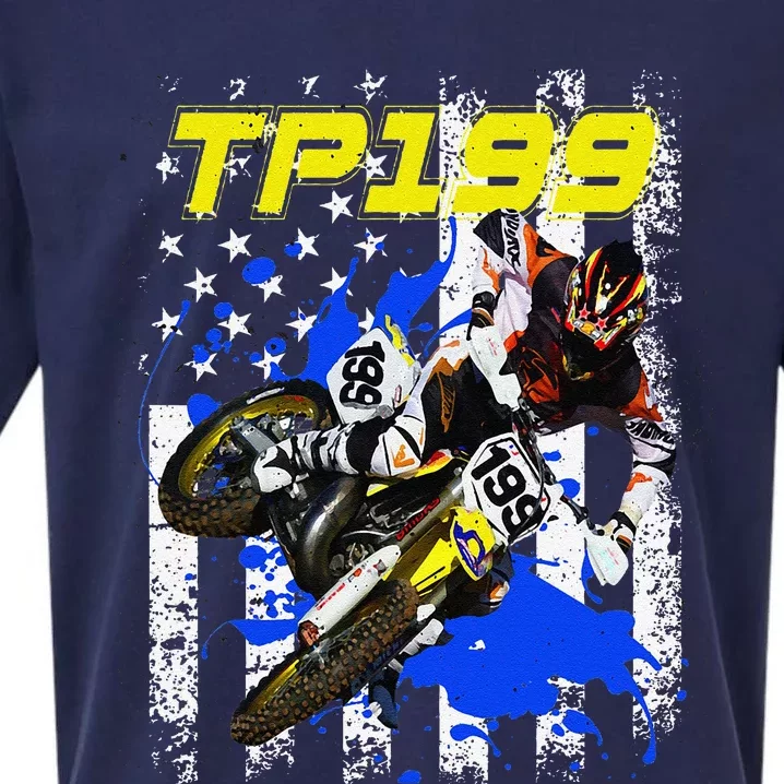 Travis Tp199 Pastrana Sueded Cloud Jersey T-Shirt