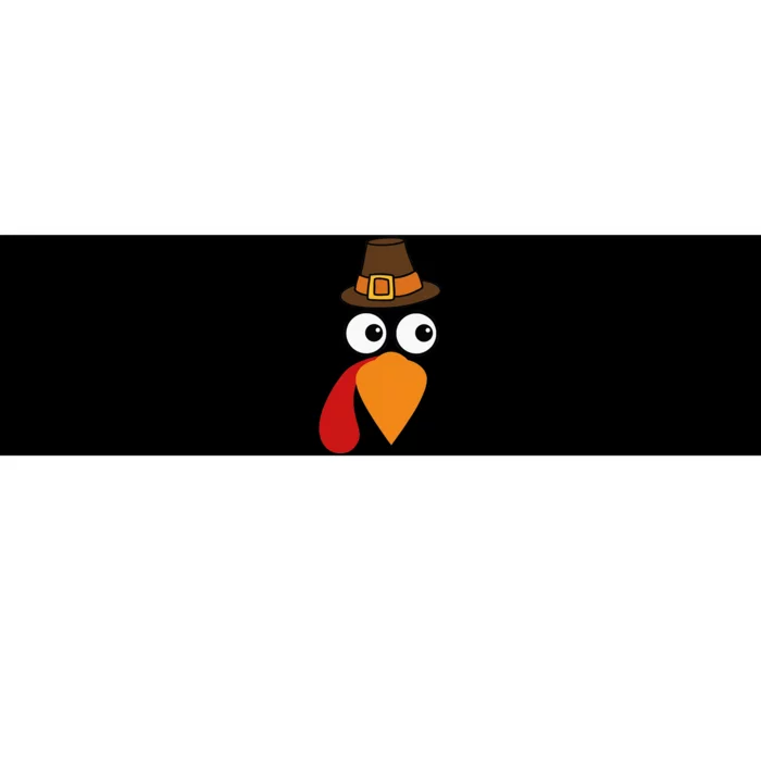 Thanksgiving Turkey Pilgrim Costume Hilarious and Effortless Bumper Sticker