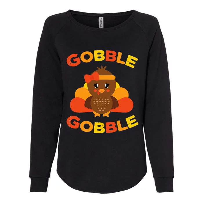 Thanksgiving Turkey Pilgrim Hat Festive Holiday Womens California Wash Sweatshirt