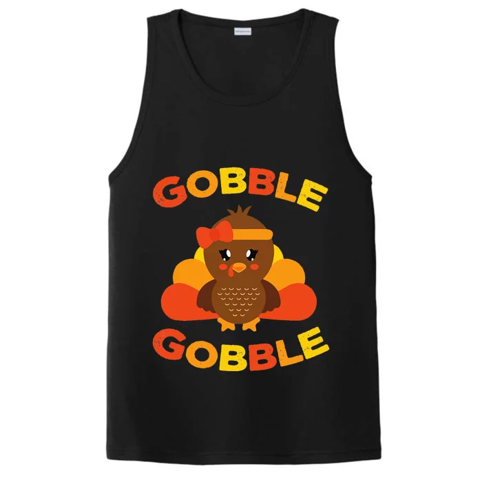 Thanksgiving Turkey Pilgrim Hat Festive Holiday Performance Tank