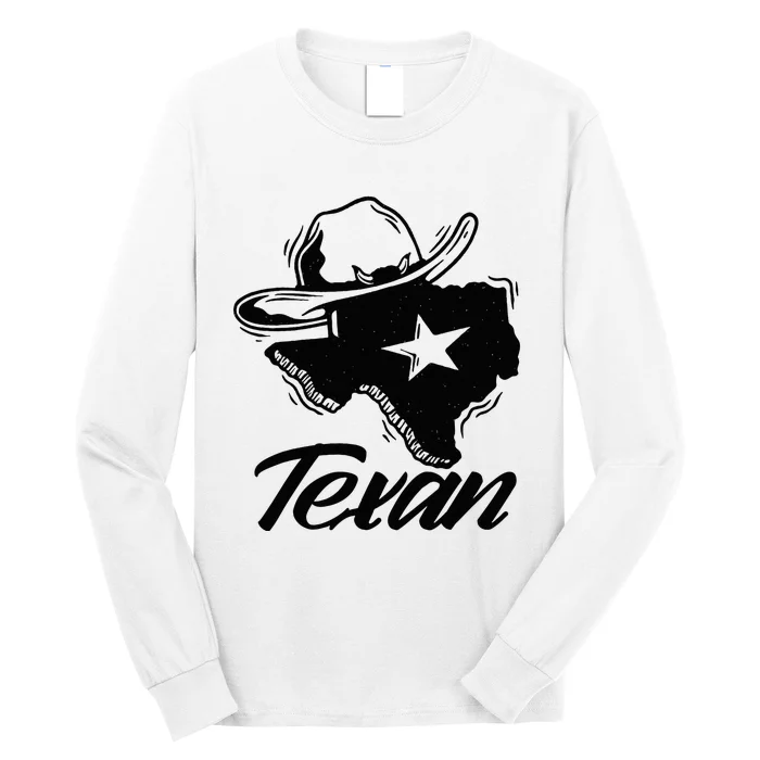 Texan Texas Patriotic Pride Long Sleeve Shirt