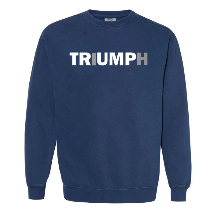 Trump Triumph Patriotic Garment-Dyed Sweatshirt