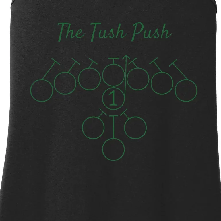 The Tush Push Eagles Ladies Essential Tank