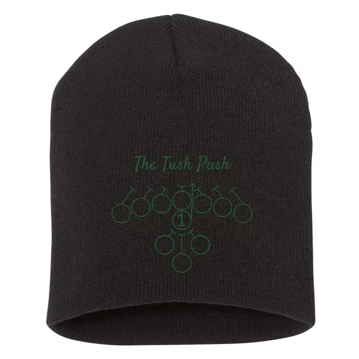 The Tush Push Eagles Short Acrylic Beanie