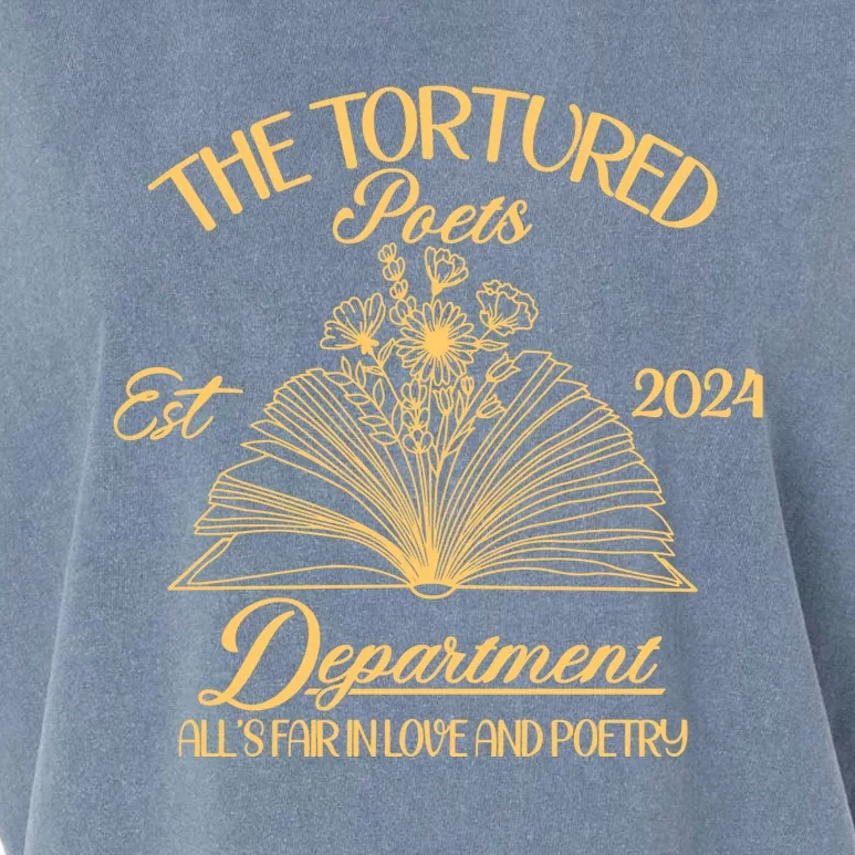 The Tortured Poets Ttpd Concert Garment-Dyed Women's Muscle Tee