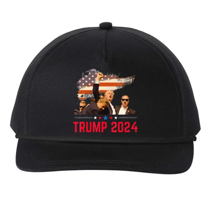 Trump Trending Political Pennsylvania Trump 2024 Snapback Five-Panel Rope Hat