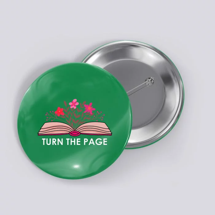 Turn The Page ShirtTeacher Floral Book TTurn The Page Button