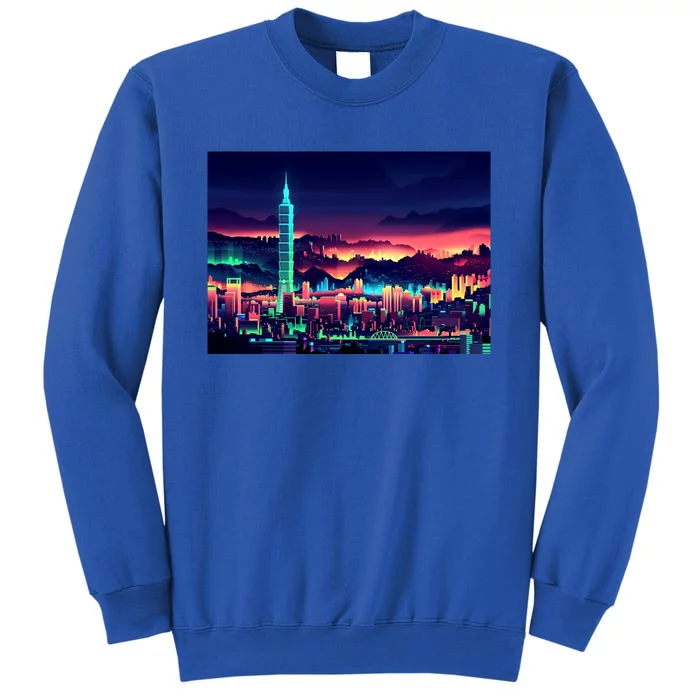 Taipei Taiwan Retro Vintage Travel Vacation Gift Sweatshirt