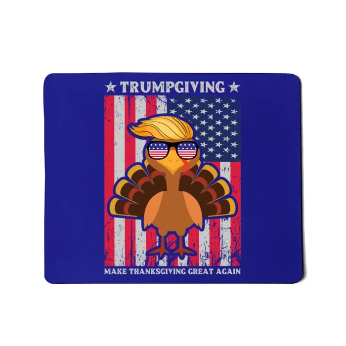 Turkey Trumpkiving Retro Flag Make Thanksgiving Great Again Gift Mousepad