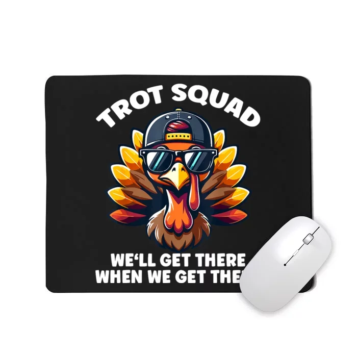 Thanksgiving Turkey Running Outfit Gear Costume Turkey Trot Mousepad