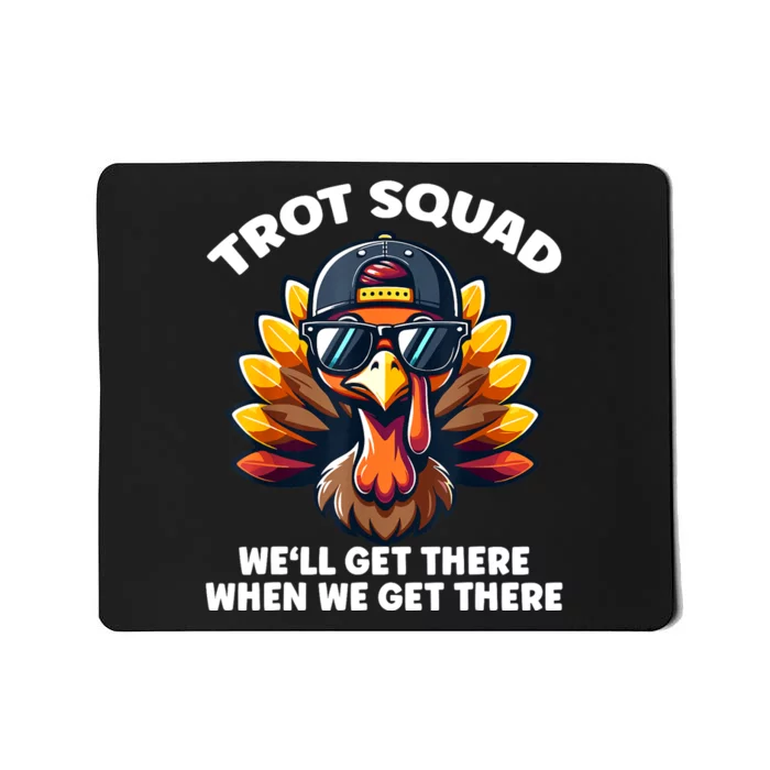 Thanksgiving Turkey Running Outfit Gear Costume Turkey Trot Mousepad