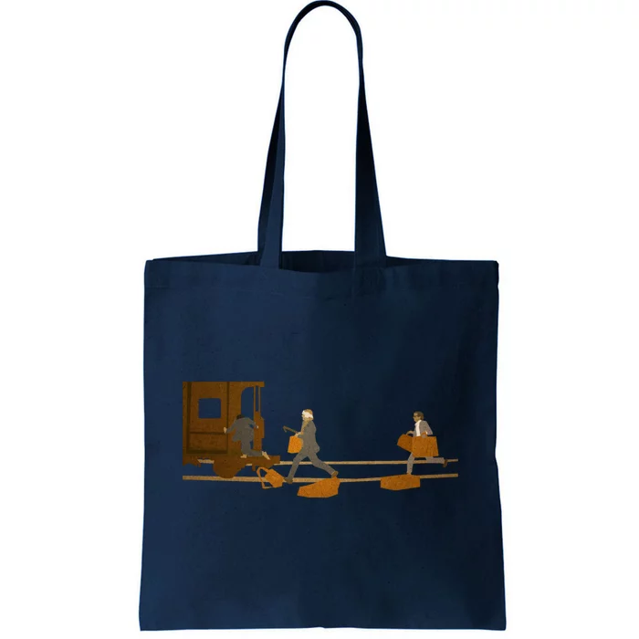 Train Tote Bag