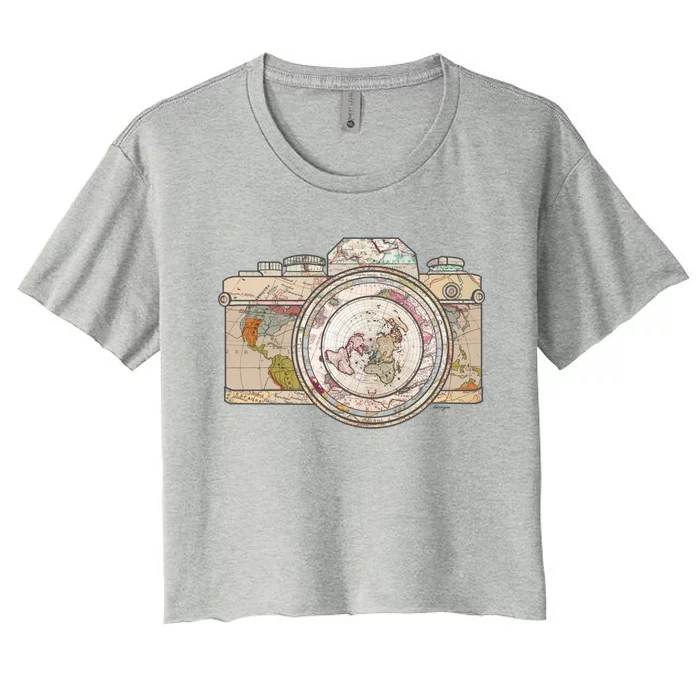 Travel Women's Crop Top Tee