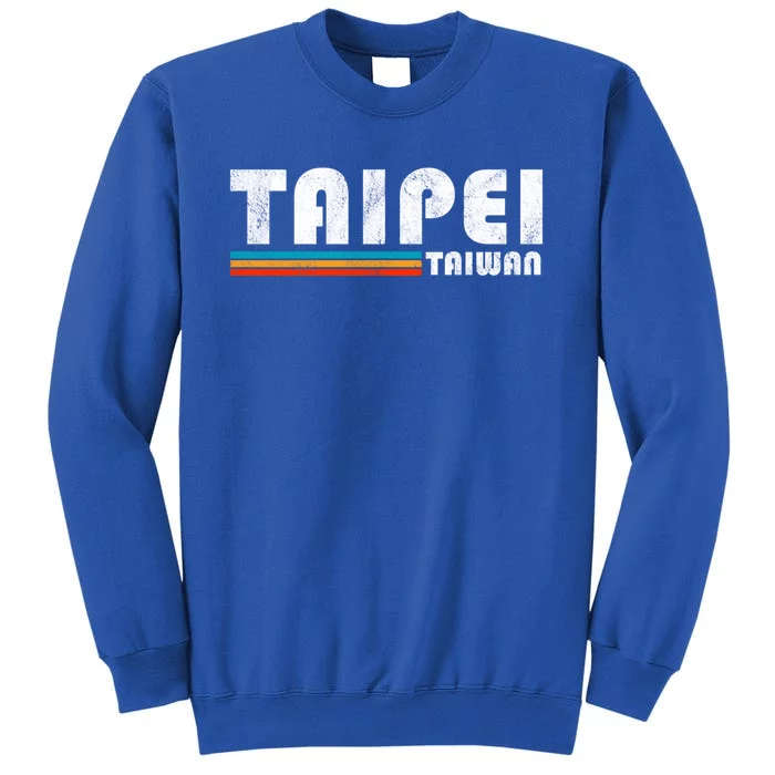 Taipei Taiwan Retro Vintage Travel Vacation Gift Sweatshirt