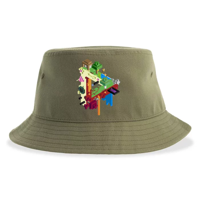 The Three Realms Sustainable Bucket Hat