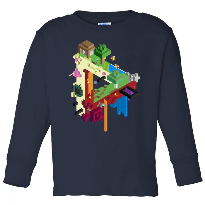 The Three Realms Toddler Long Sleeve Shirt